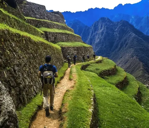 Tagesgenehmigung für den Inka-Trail ab Kilometer 104 und Eintrittskarte nach Machu Picchu