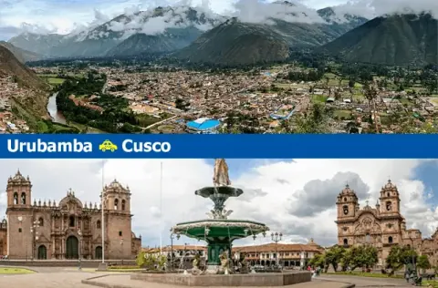 Transport von Urubamba nach Cusco
